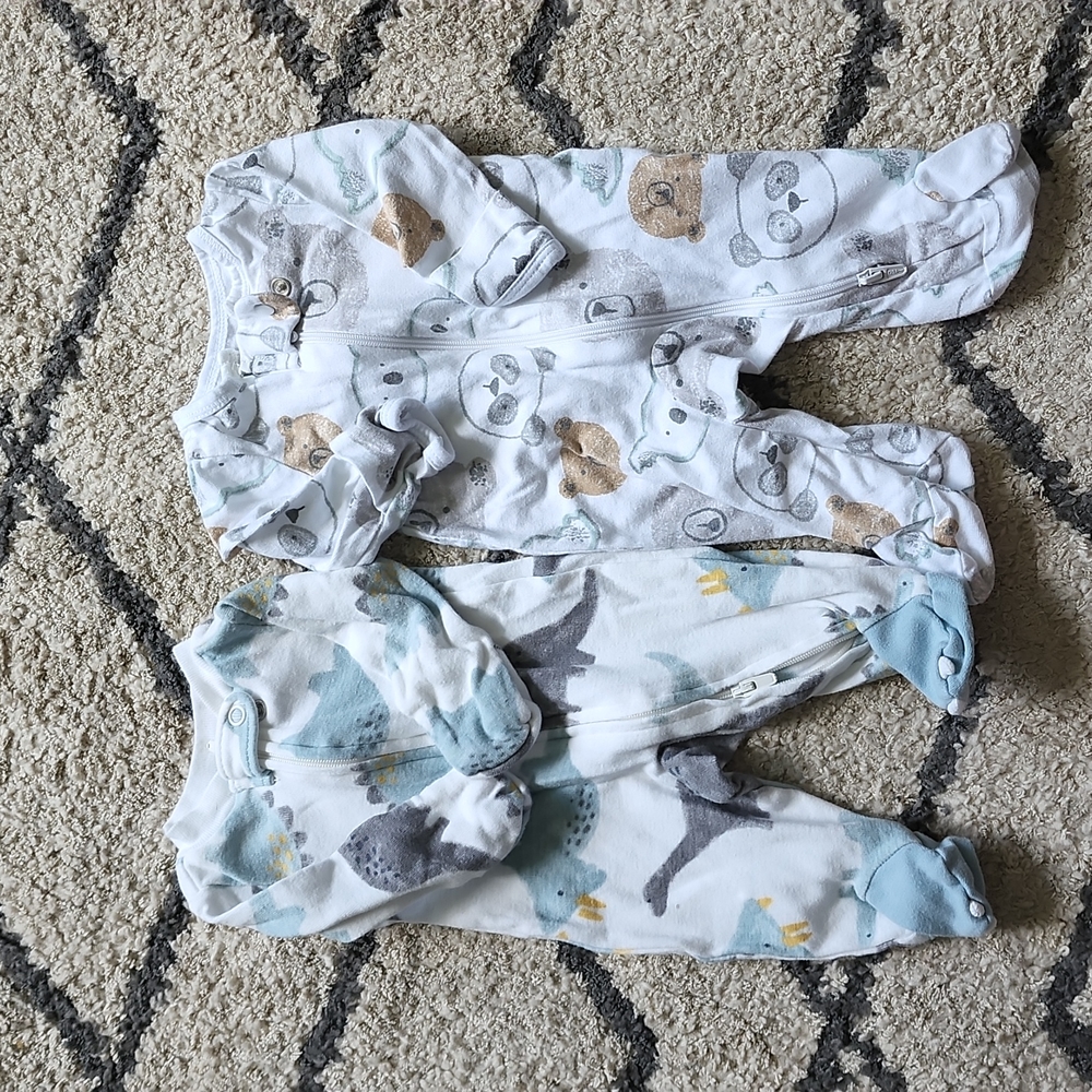 Carter's Preemie Onsies.